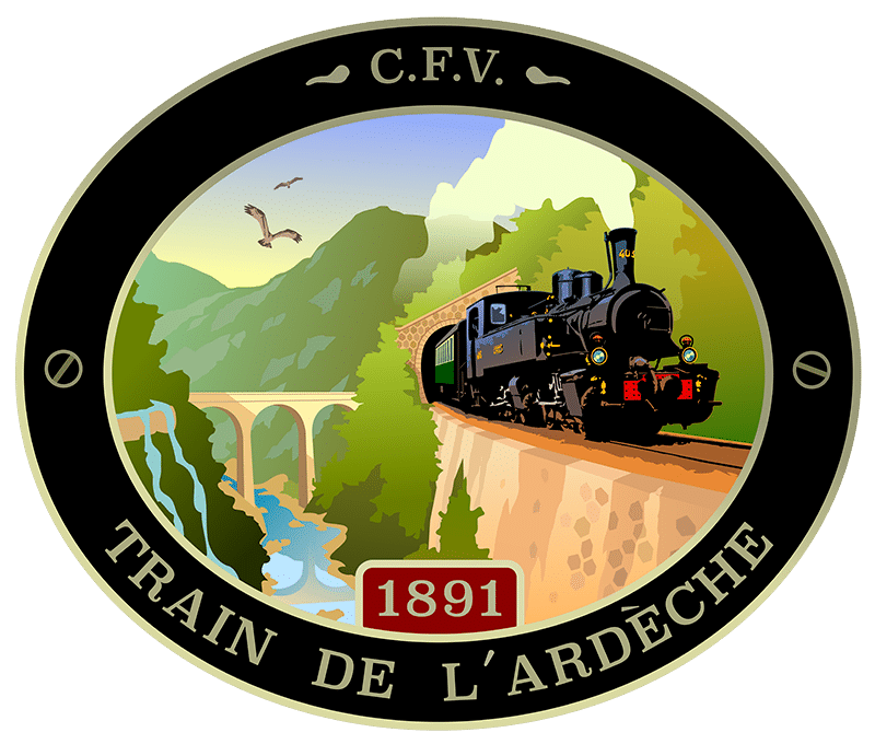 Logo train de l'Ardeche